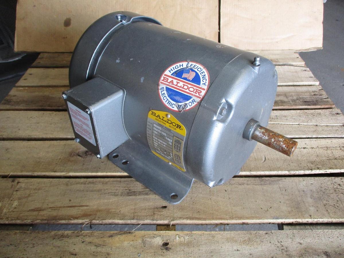 Used BALDOR 1HP MOTOR (LOW RPM), #620143J USED