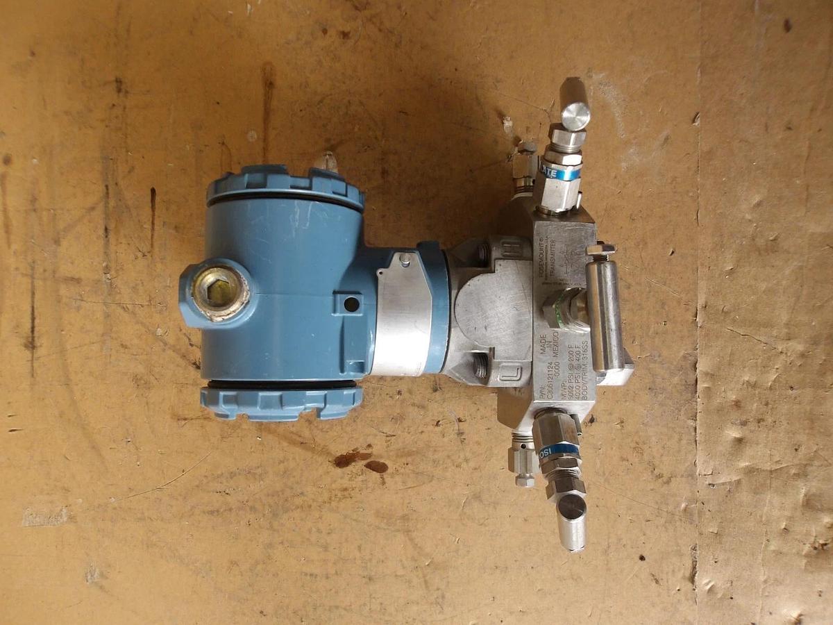 Used ROSEMOUNT 3051 PRESSURE TRANSMITTER, #626218G USED