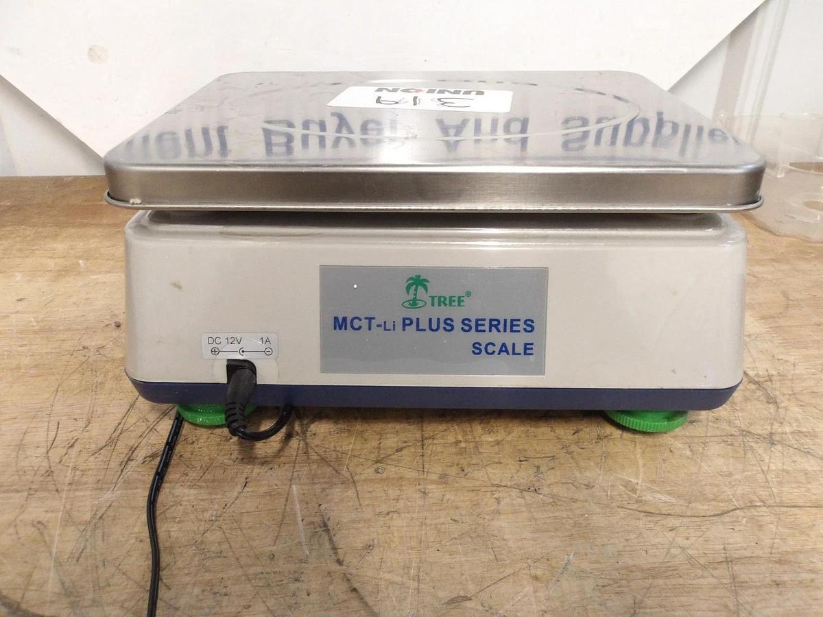 Used TREE COUNTING SCALE MCT-Li PLUS SERIES, 12 V, 0-33 LBS, #8121021G USED
