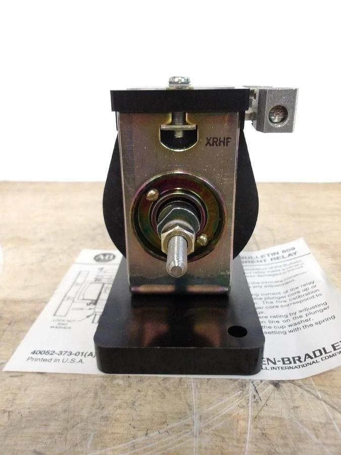 Used ALLEN BRADLEY 809-A01E INSTANTANEOUS TRIP RELAY, #514132G NEW