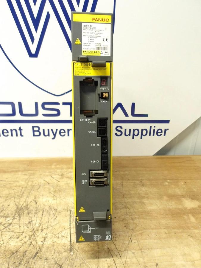 Used FANUC AISY-40 SERVO AXIS CONTROLLER A06B-6114-H104, #119947G USED