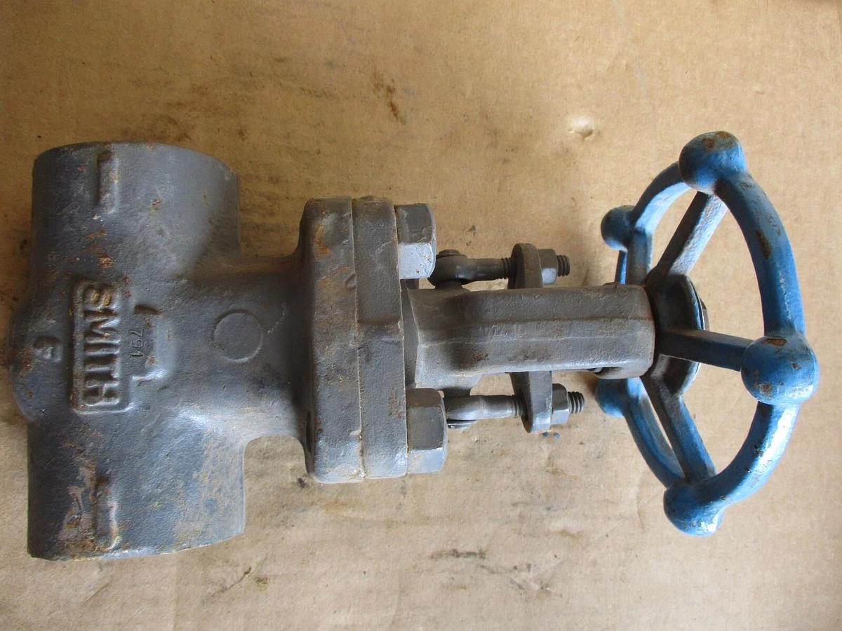 Used SMITH 1-1/4" IRON GATE VALVE (THREADED), #4161245J NEW