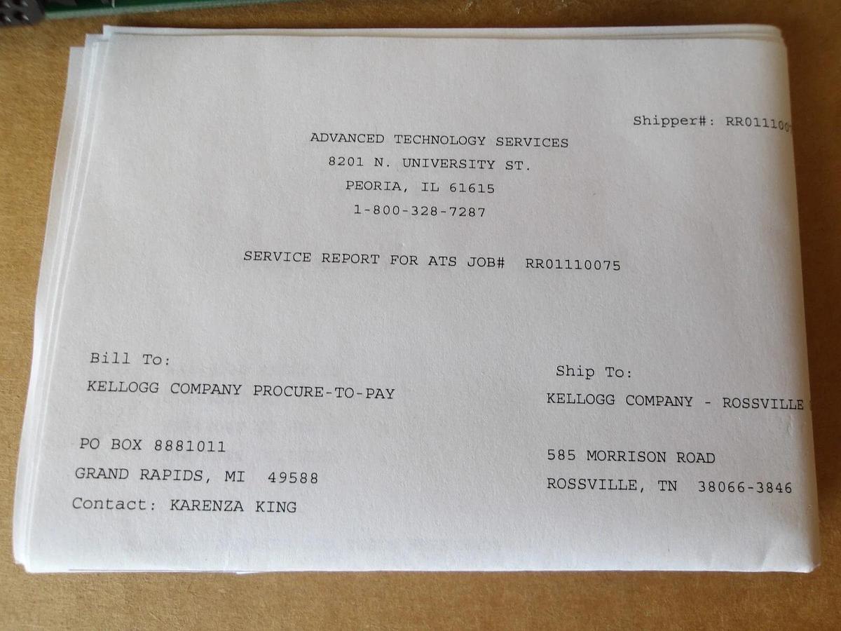 Used MARSH 14270 RECONDITION MEMORY CIRCUIT BOARD, #93240G REMANUFACTURED