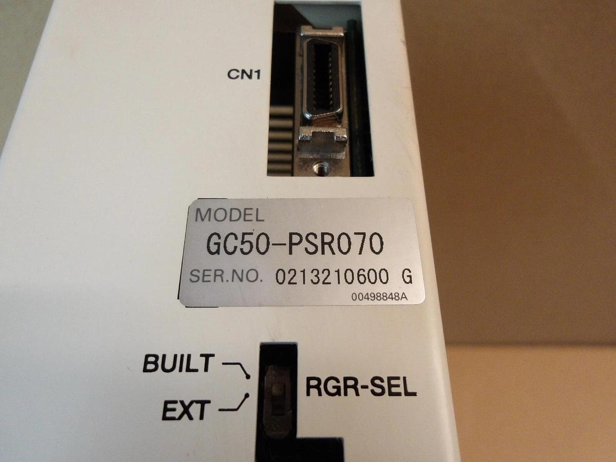 Used SANYO DENKI GC50UU150 SERVO CONTROLLER, #44315G PARTS ONLY