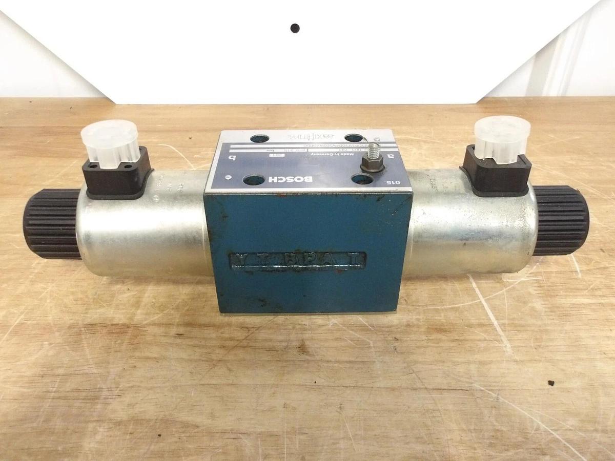 Used BOSCH 081WV10P1V1004W5024/0000 HYDRAULIC SOLENOID VALVE, #361121G NEW