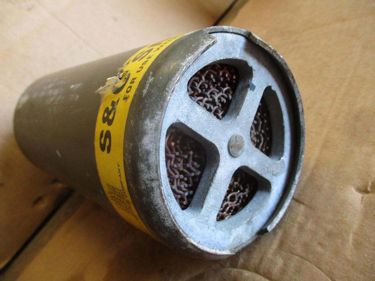 Used S&C SNUFFLER FUSE CANISTER (FOR SM-5S HOLDER) #95315J USED
