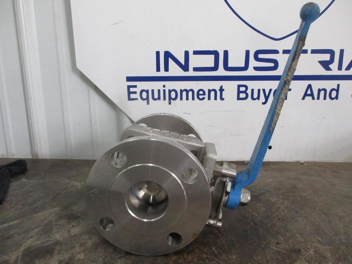 Used VELAN 2" STAINLESS BALL VALVE, #35249J NEW