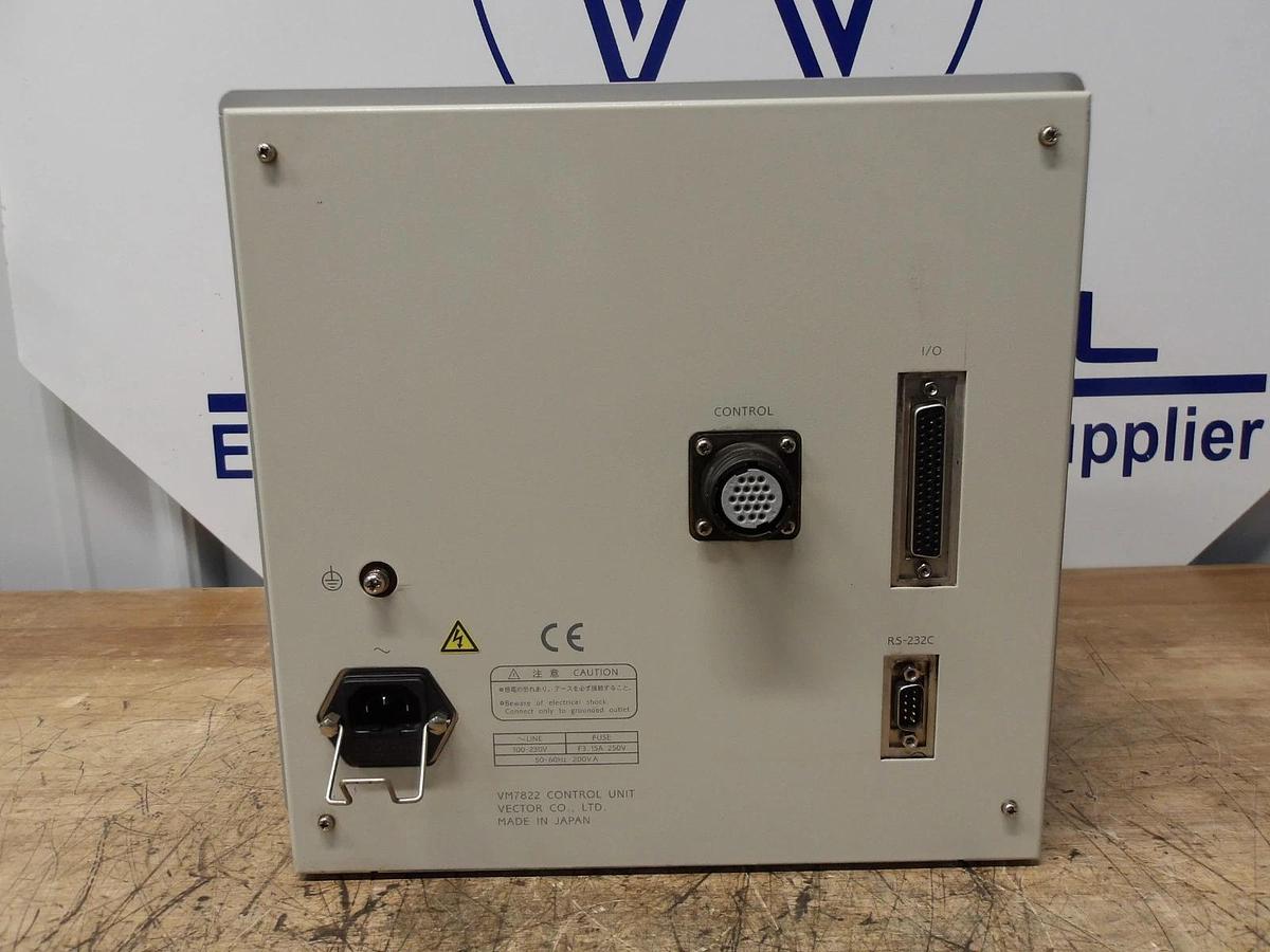 Used VECTOR VM7822 AIR PEN MARKING CONTROLLER, #120856G USED