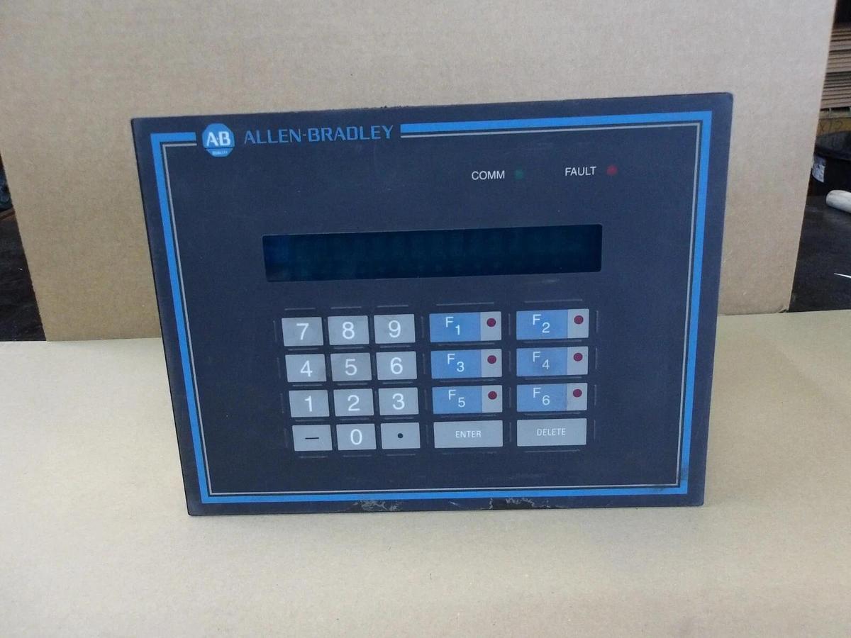 Used ALLEN BRADLEY 2705 OPERATOR REDIPANEL, #419112G PARTS ONLY