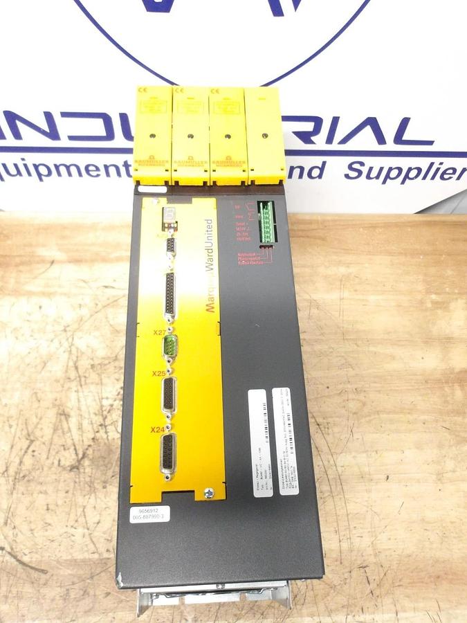 Used BAUMULLER BUM61-VC-AA-1098 SERVO MOTOR CONTROLLER, 480 V, #2261053G NEW