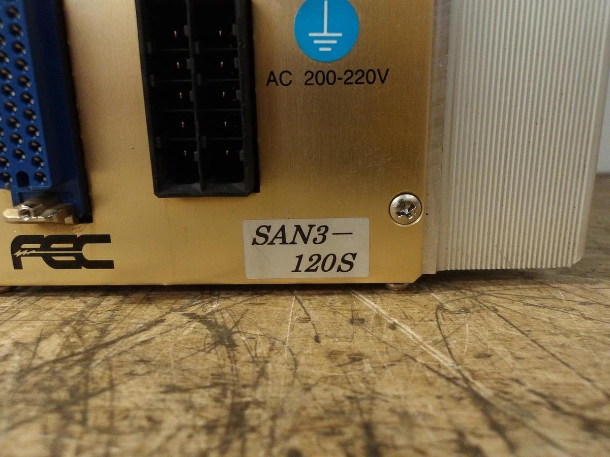 Used FEC SAN3-120S SERVO DRIVE CONTROLLER, #161208G USED