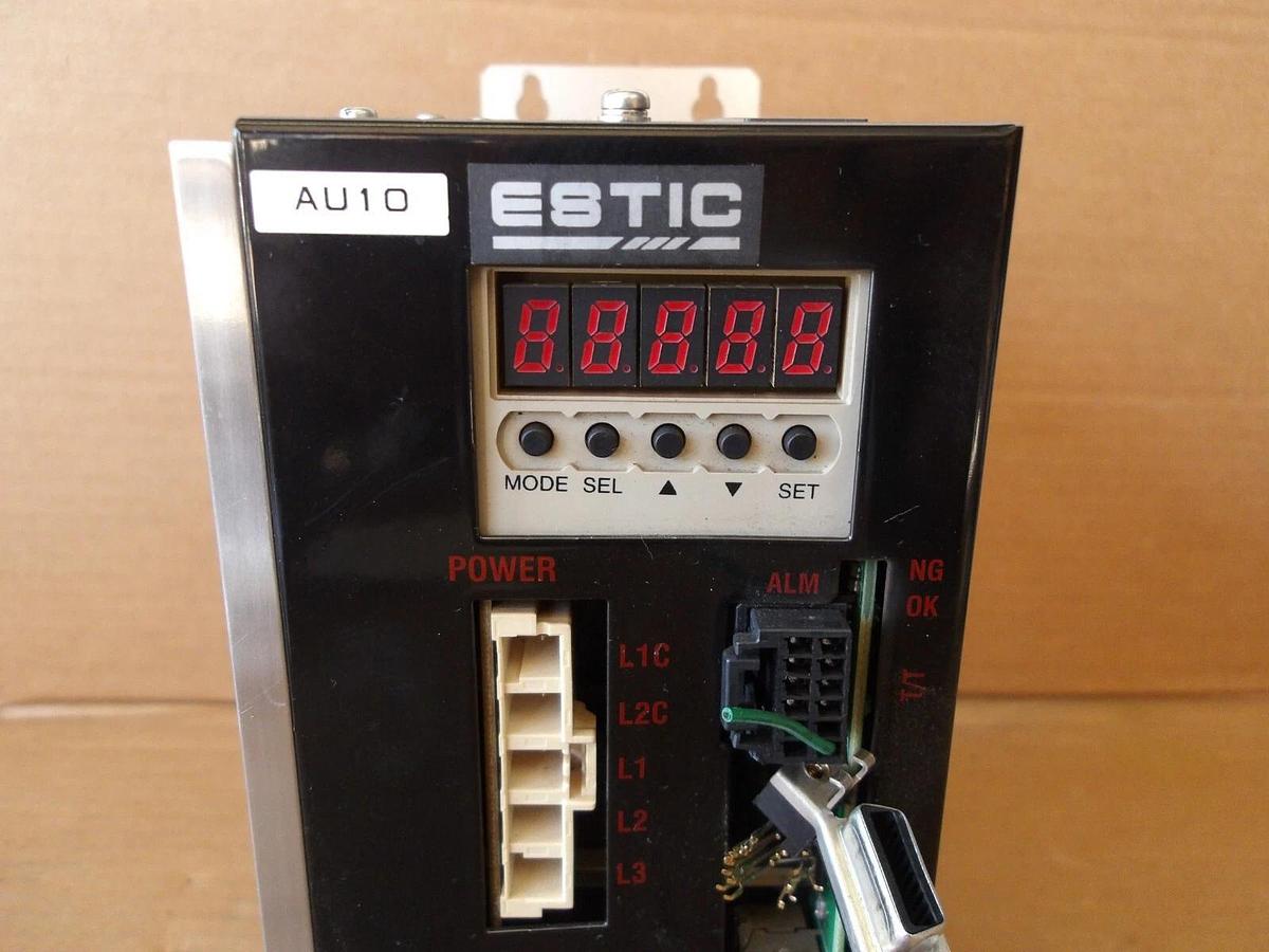 Used ESTIC NUTRUNNER ENRZ-AU50R-20 AXIS CONTROL UNIT, #1111226G PARTS ONLY