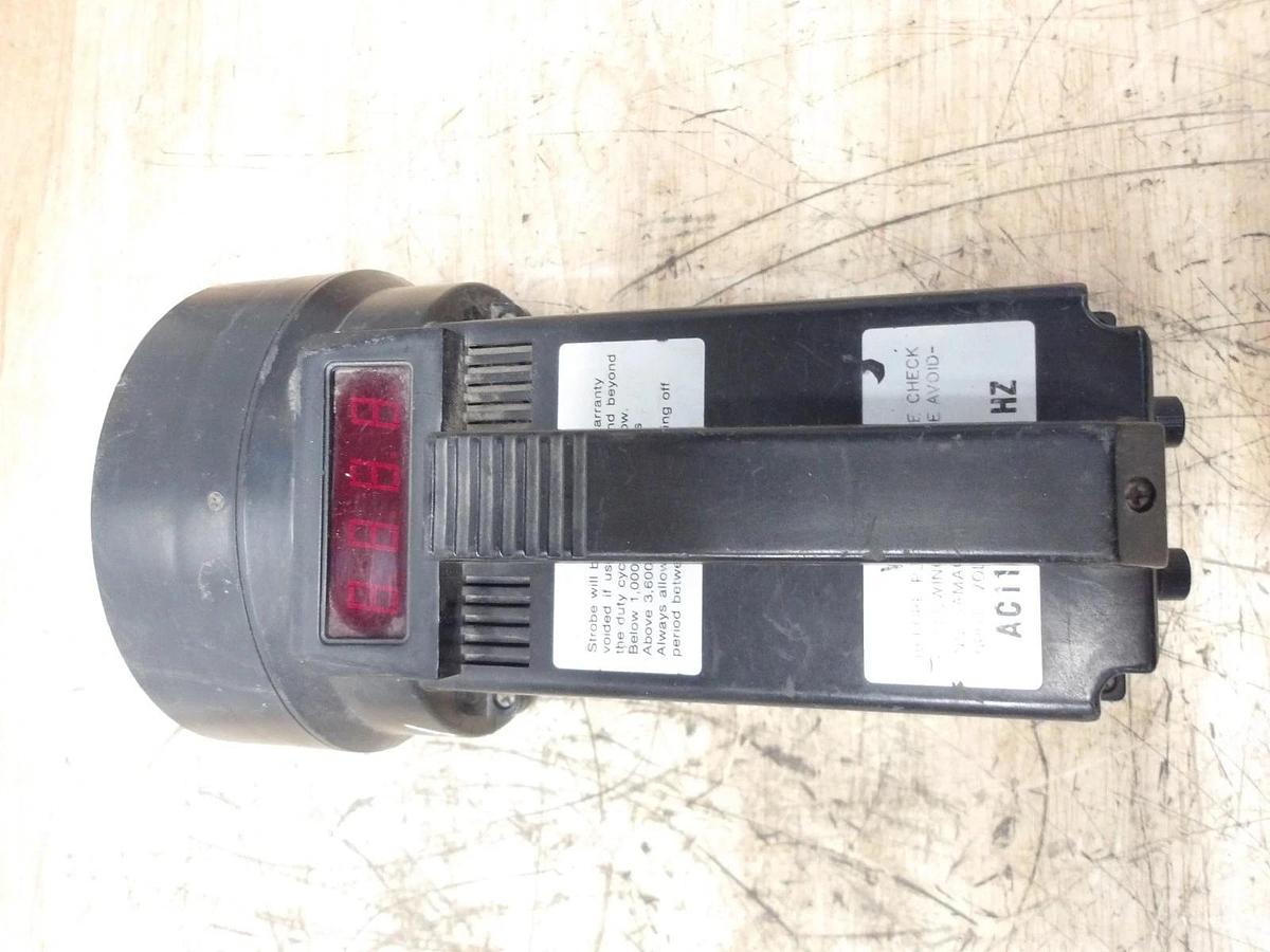Used EXTECH 081280 STROBO SCOPE TACHOMETER 110 V, #317108G USED