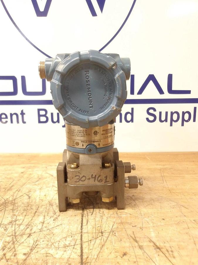 Used ROSEMOUNT 3051 PRESSURE TRANSMITTER, #430846G USED