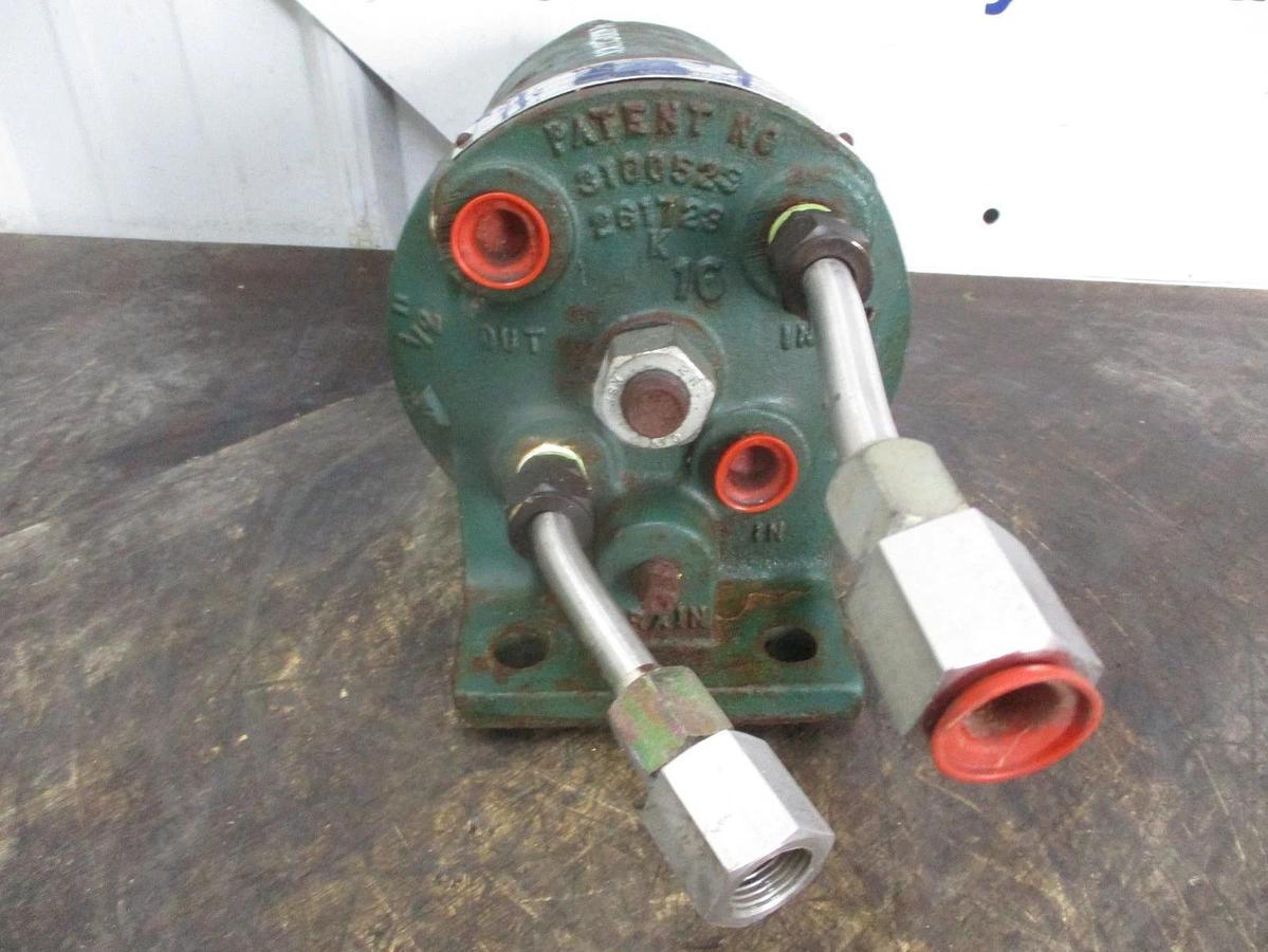Used FLOWSERVE NX0500FW SEAL COOLER HEAT EXCHANGER, #37923J USED