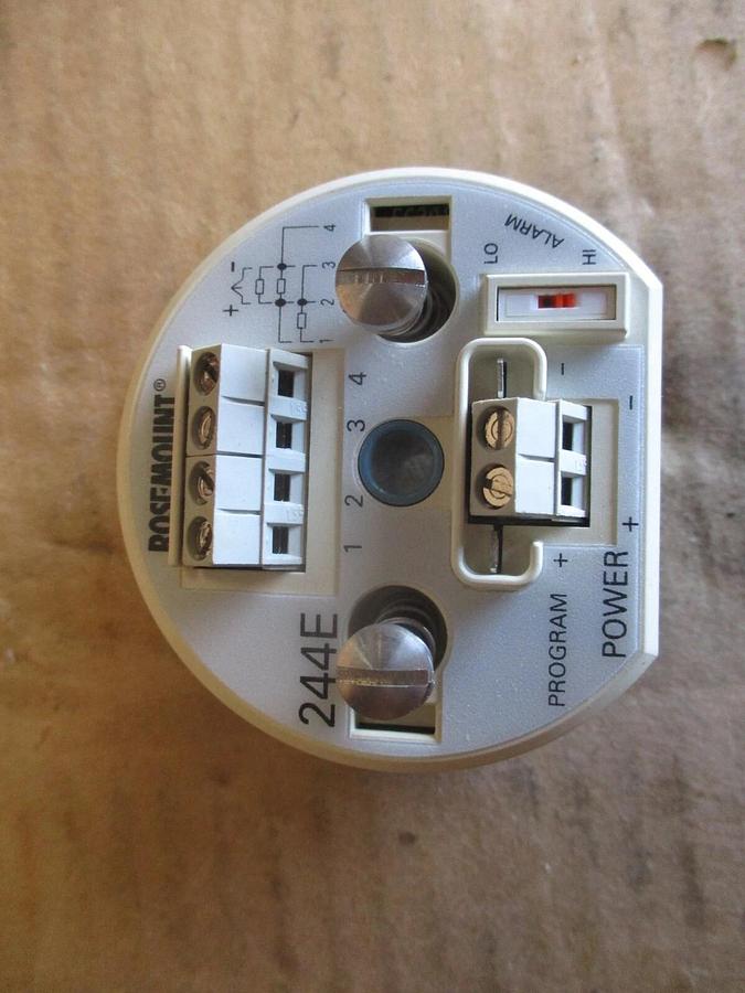 ROSEMOUNT 244EHI5 TEMPERATURE TRANSMITTER, #791023J NIB