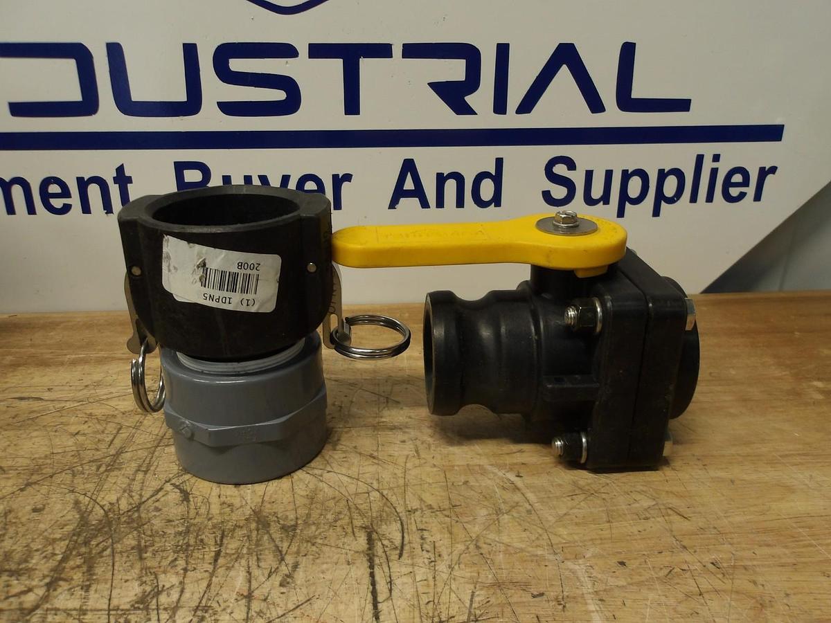 Used BANJO 2" BALL VALVE VSF200, #3161156G NEW