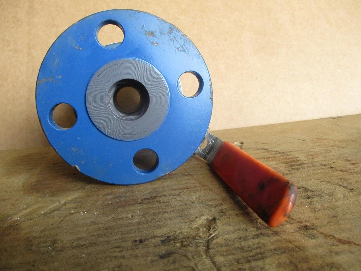 Used QUADRANT 1" STEEL BALL VALVE, #717241J NEW