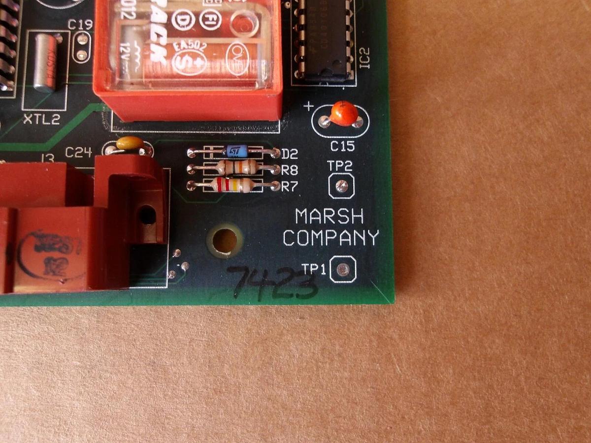 Used MARSH 14270 RECONDITION MEMORY CIRCUIT BOARD, #93200G REMANUFACTURED