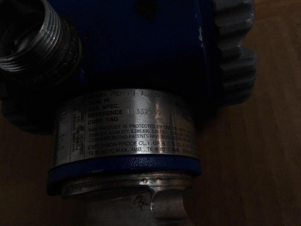 Used FOXBORO 4DP10-ALLB01F-M1 PRESSURE TRANSMITTER, 12.5/42 VDC, #1291145G USED