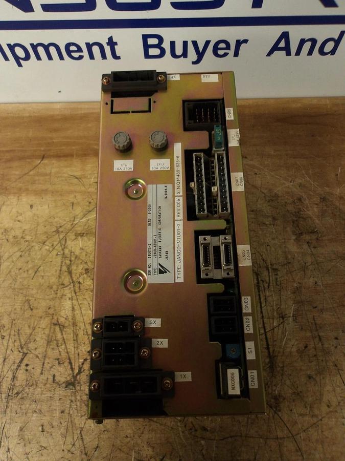 Used YASKAWA JZRCR-NTU01-2 BRAKE RELEASE SERVO CONTROLLER, #171030G USED