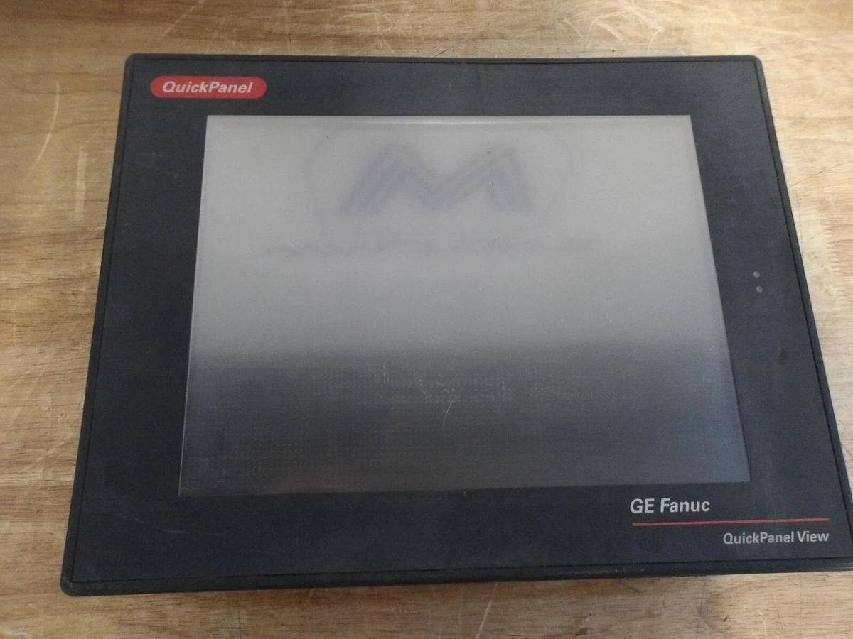 Used GE FANUC IC754VSF 12CTD-CB QUICK PANELVIEW ES1222R, #421239G PARTS ONLY