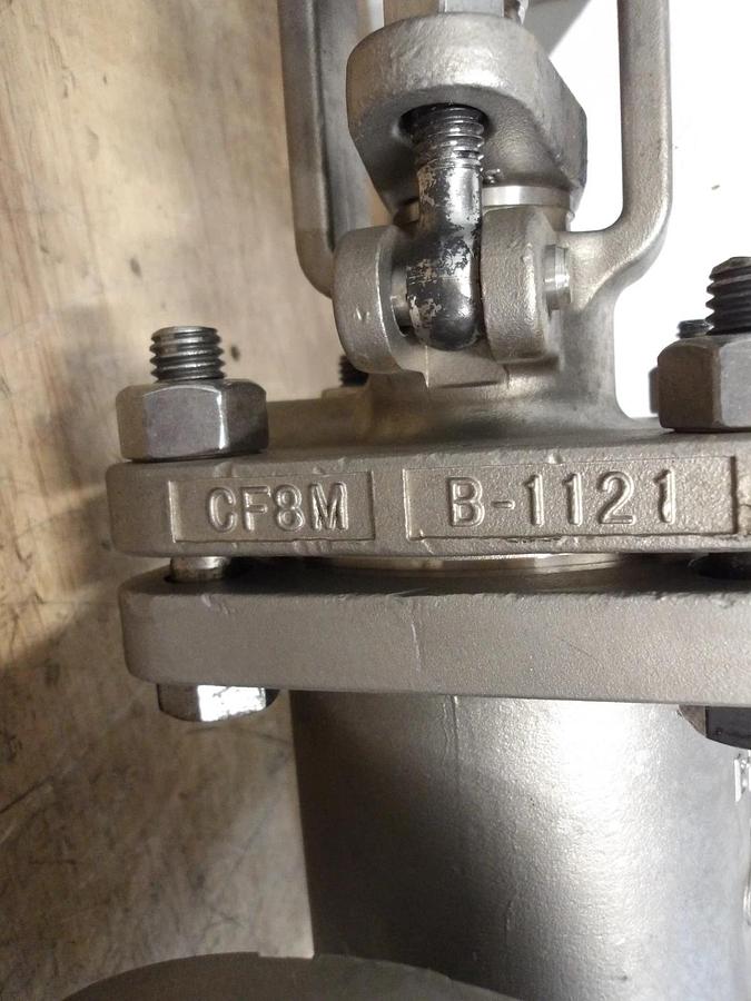 Used POWELL 2" S/S GATE VALVE 2467FM0TXXX, #99105G NEW