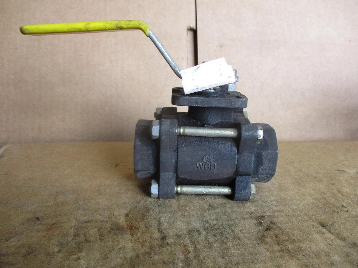 Used APOLLO 1" STEEL BALL VALVE(SOCKET WELD), #416132J NEW