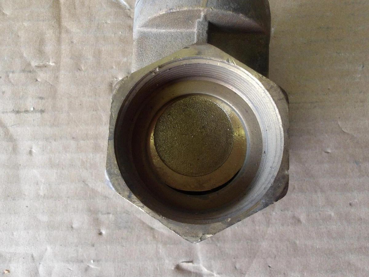 Used FORTUNE 2" BRASS GATE VALVES (LOT OF 2), #79210G NEW