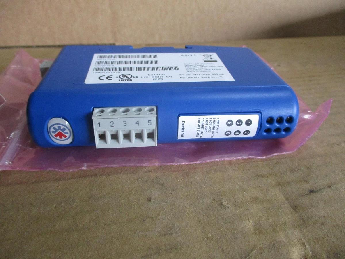 METTLER TOLEDO DN80 DEVICE NET MODULE, #79326J NIB