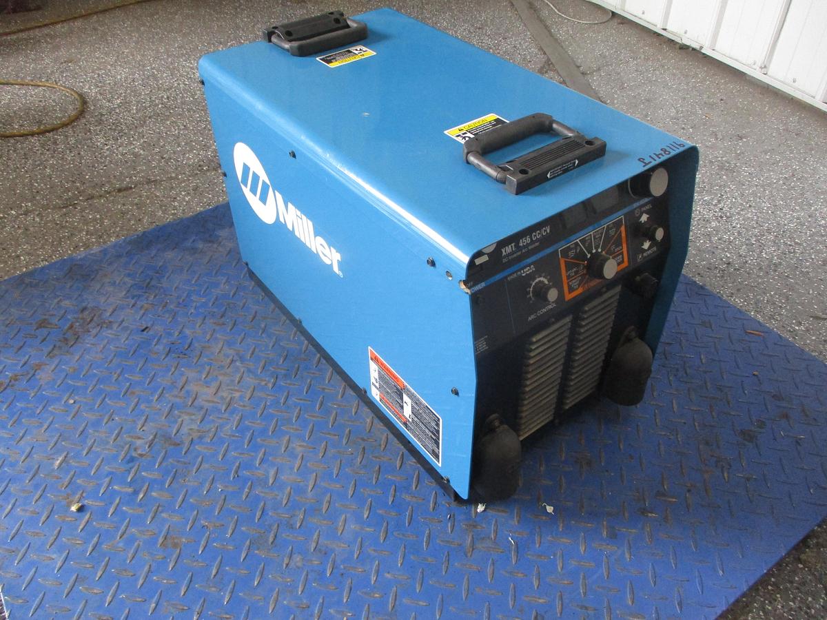 Used MILLER XMT 456 CC/CV DC INVERTER ARC WELDER