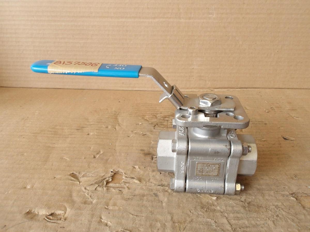 Used AT 800 S/S SPLIT BALL VALVE, #813750G NEW
