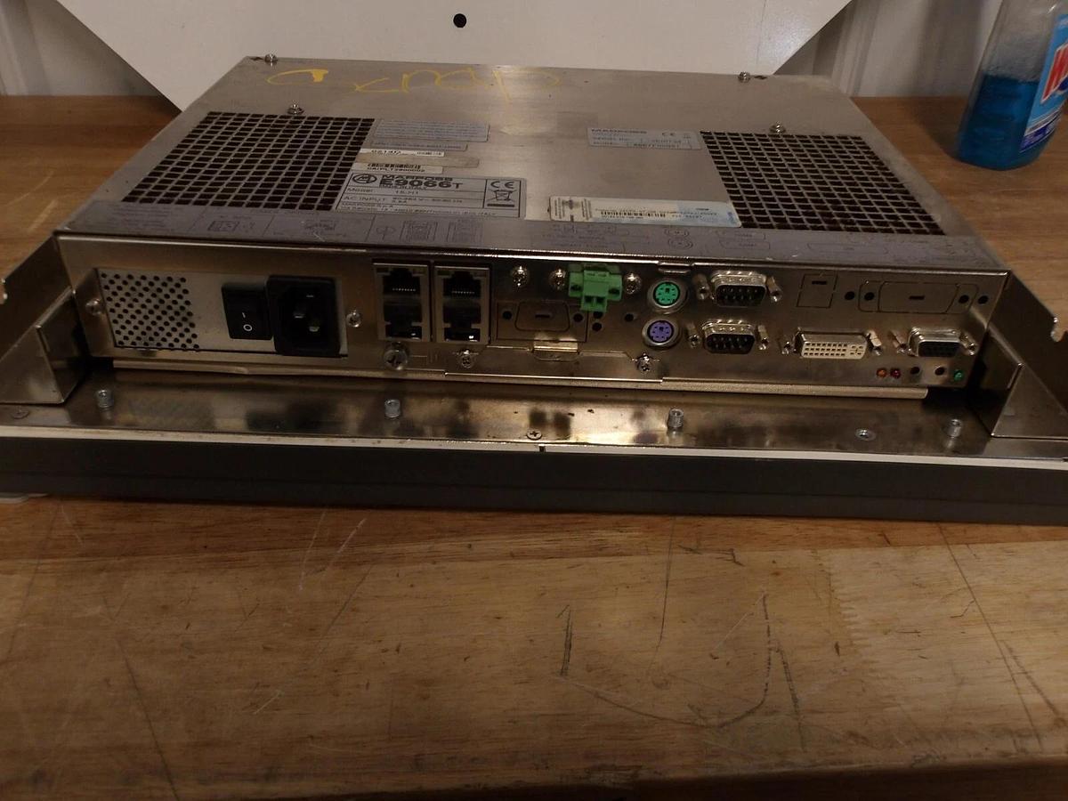 Used MARPOSS E9066T INDUSTRIAL COMPUTER 15-H1, #417323G PARTS ONLY