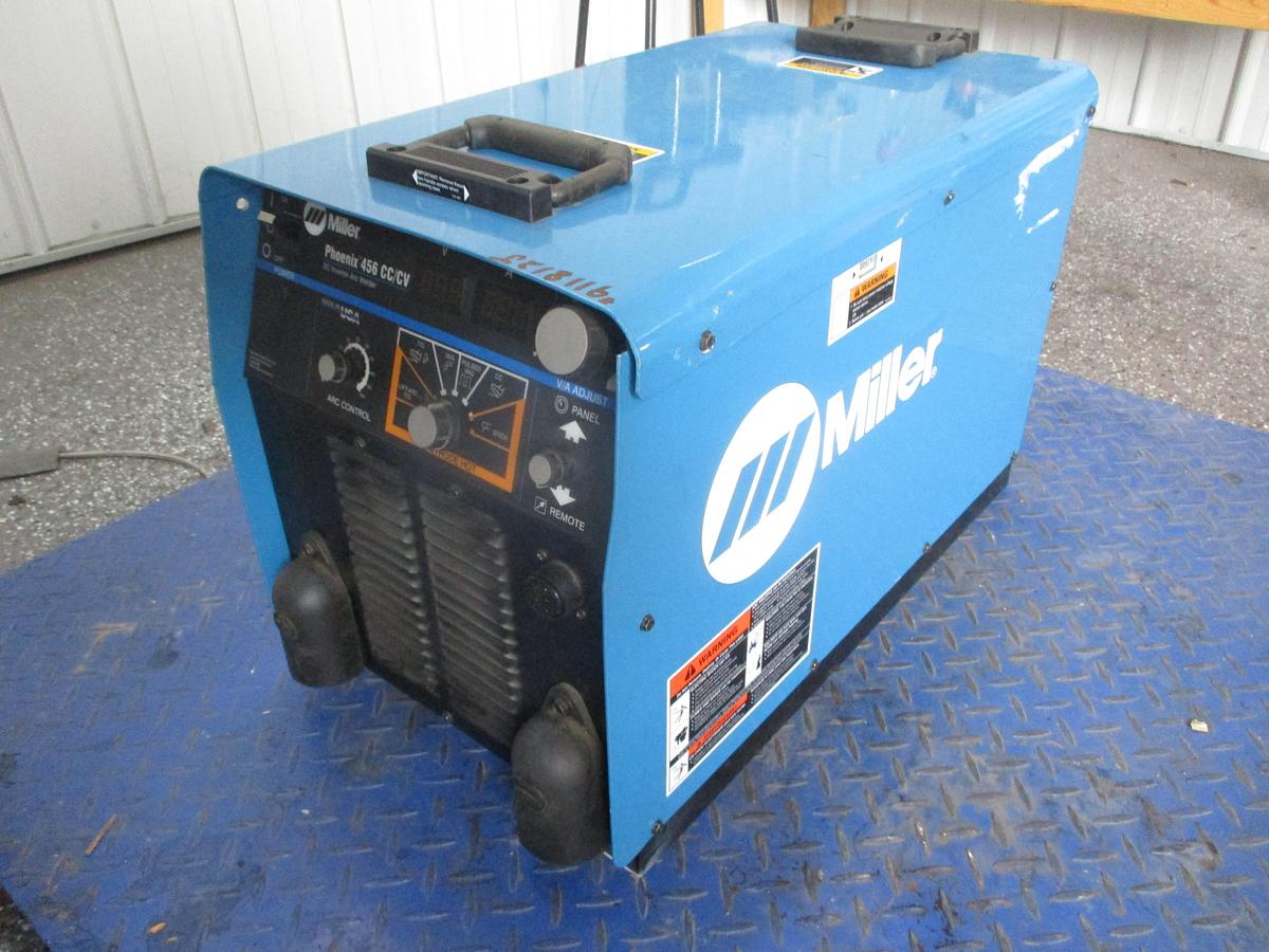 Used MILLER PHOENIX 456 CC/CV DC INVERTER ARC WELDER