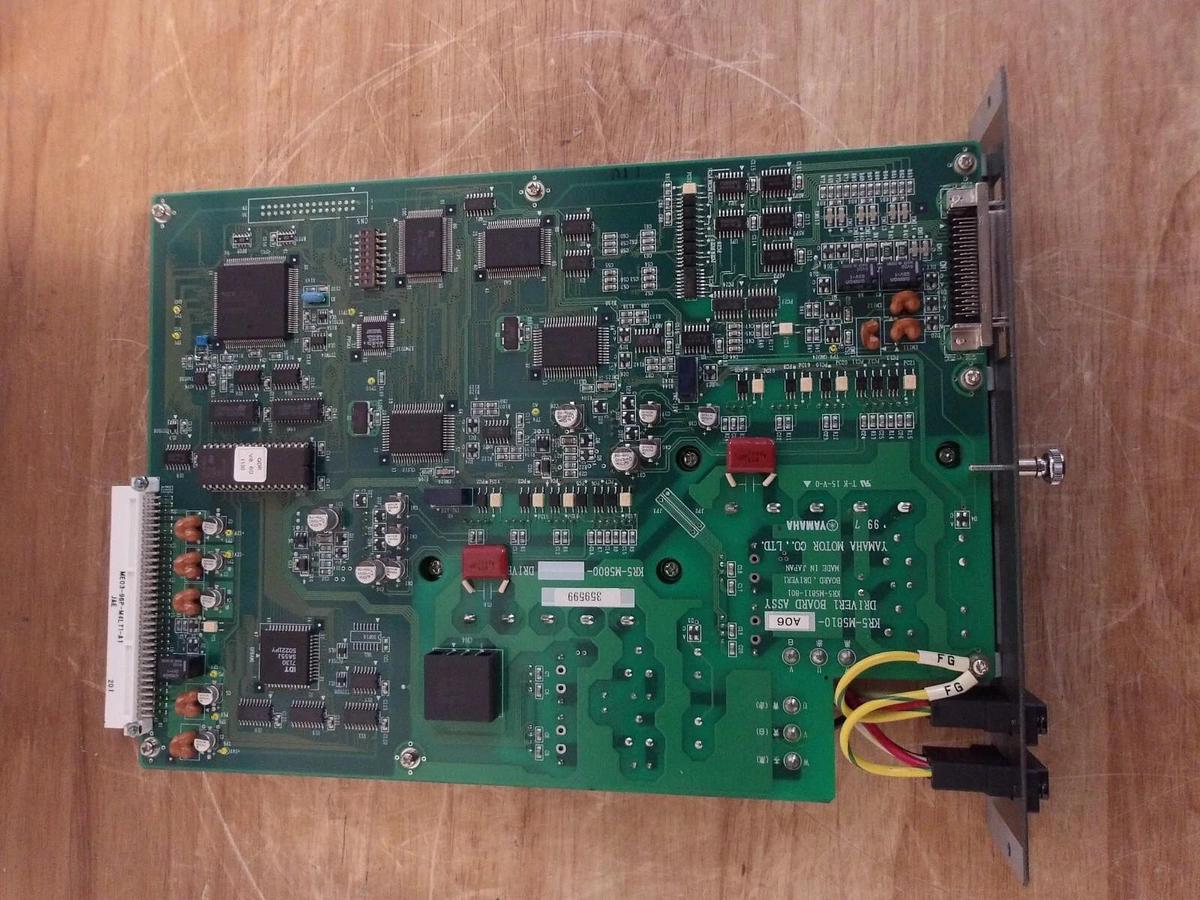 Used YAMAHA KR5-M5810-A06 DRIVER 1 CIRCUIT BOARD #224954G NEW