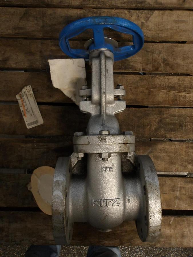 Used KITZ 3" DUCTILE IRON GATE VALVE 10K-80/FC, #714938G NEW