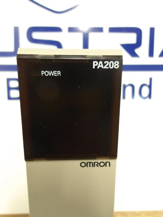 Used OMRON PA208 POWER SUPPLY CVM1-PA208, #4221011G NEW