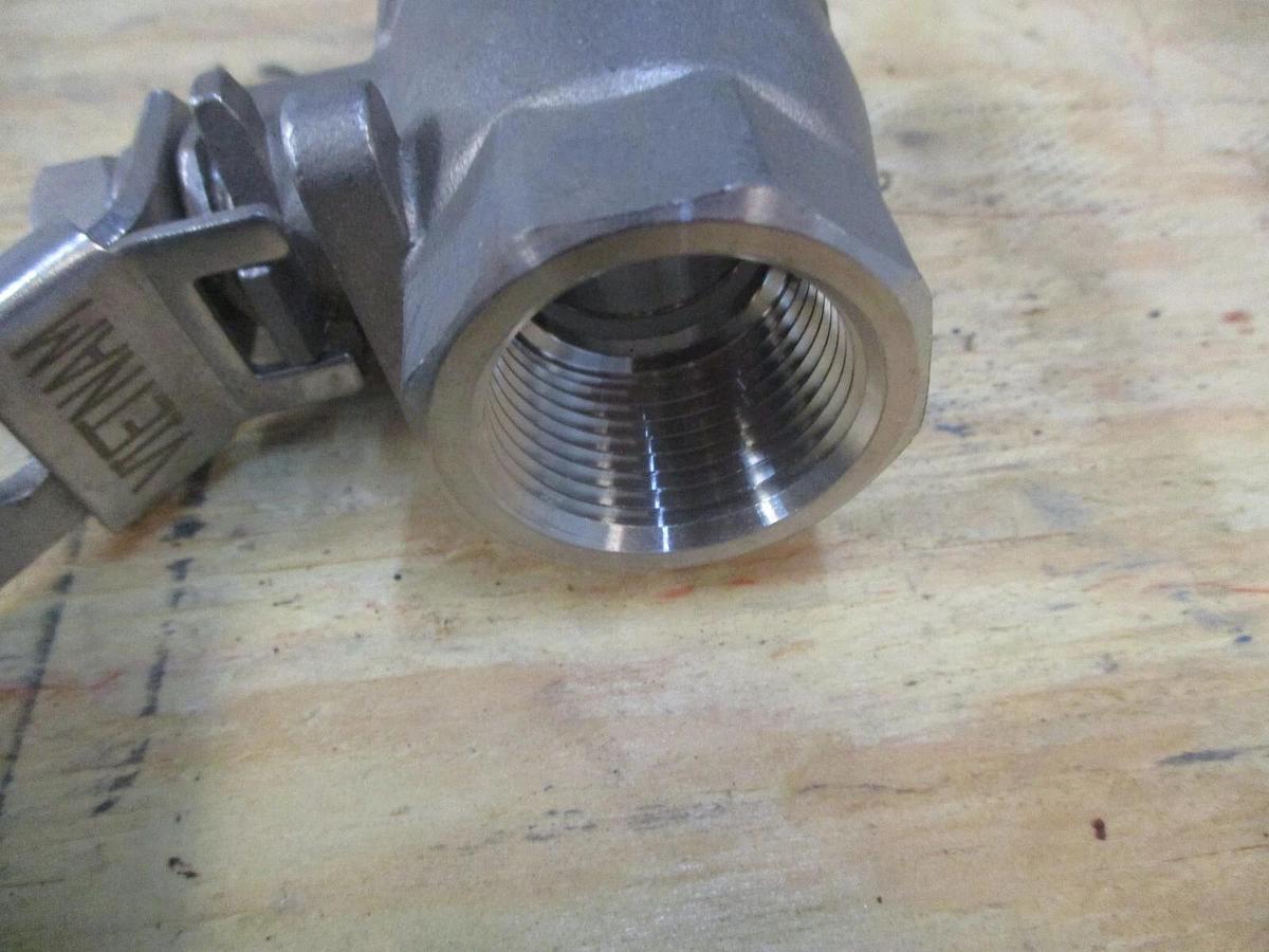 Used FNW 1" STAINLESS BALL VALVE (LOT OF 11) #1201041J NEW