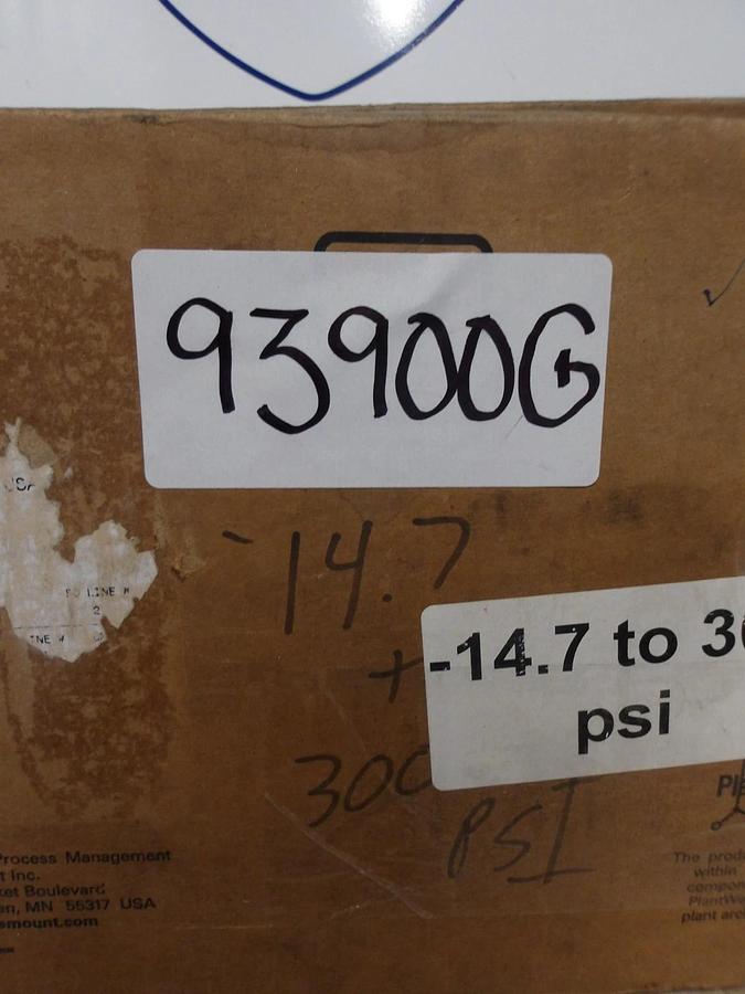 ROSEMOUNT 3051 PRESSURE TRANSMITTER, #93900G NIB