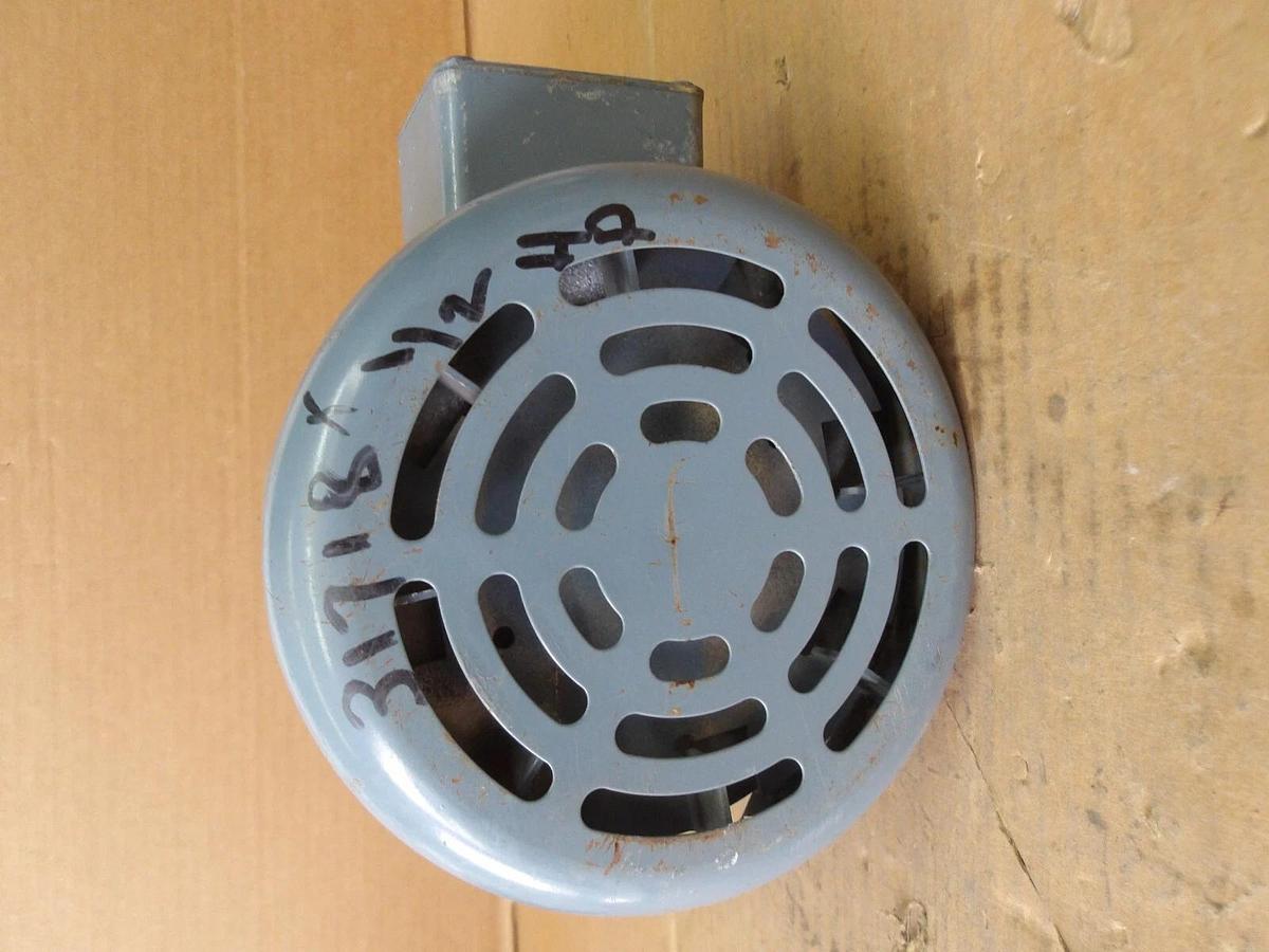 Used BALDOR 1/2 HP MOTOR, FR 48, 3450 RPM, 208-230/460 V, #11141025G NEW