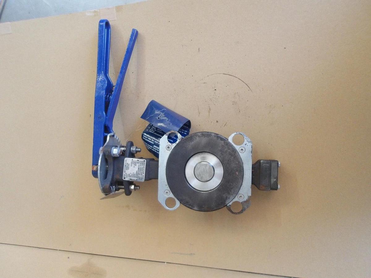 Used KEYSTONE 3" STEEL BUTTERFLY VALVE, #66145G NEW