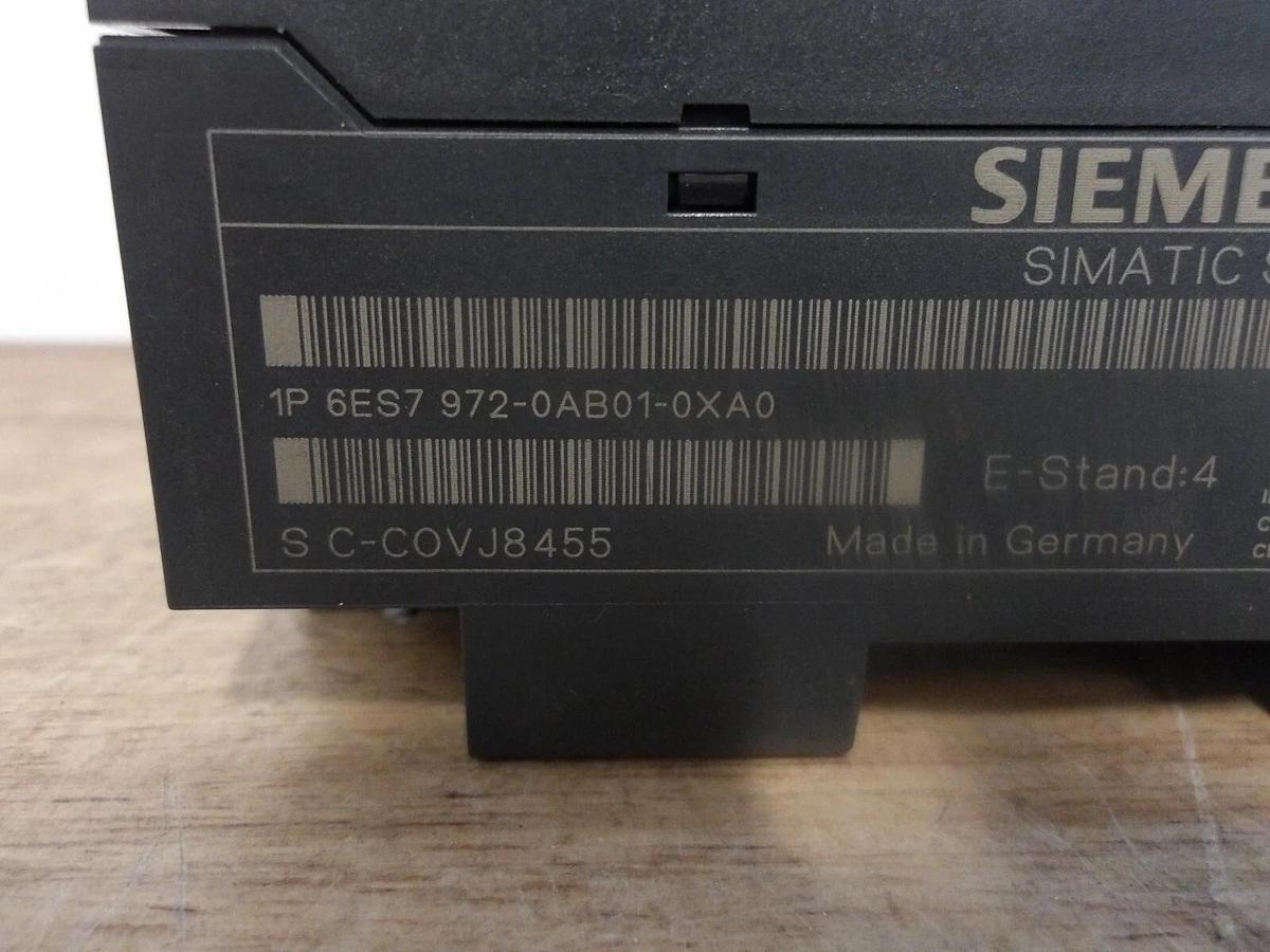 Used SIEMENS 6ES7 972-0AB01-0YA0 DIAGNOSTIC REPEATER, #4231136G NEW