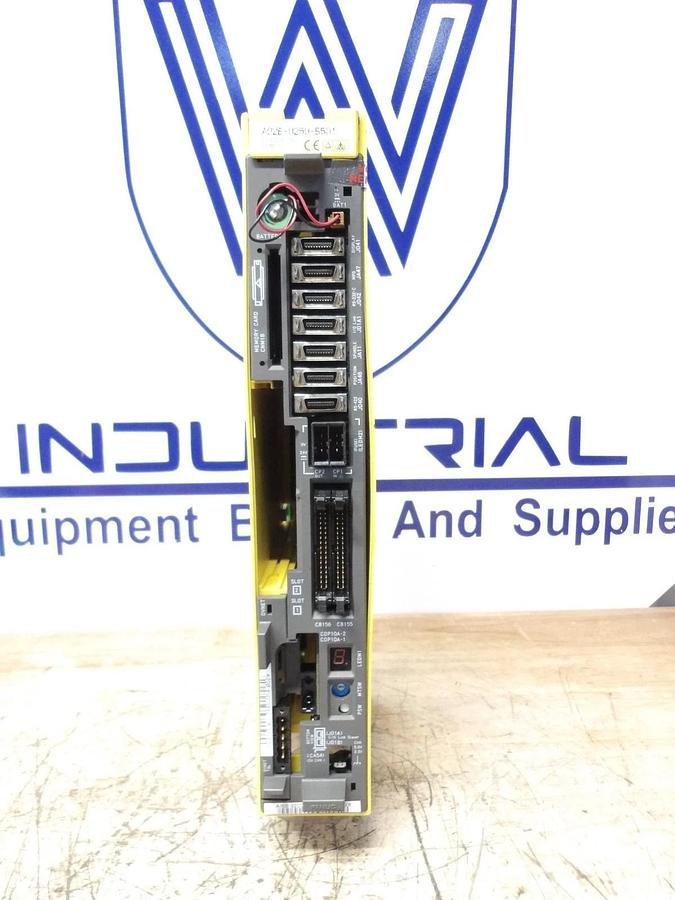 Used FANUC A16B-3200 CPU MODULE & BASE, #55848G REMANUFACTURED