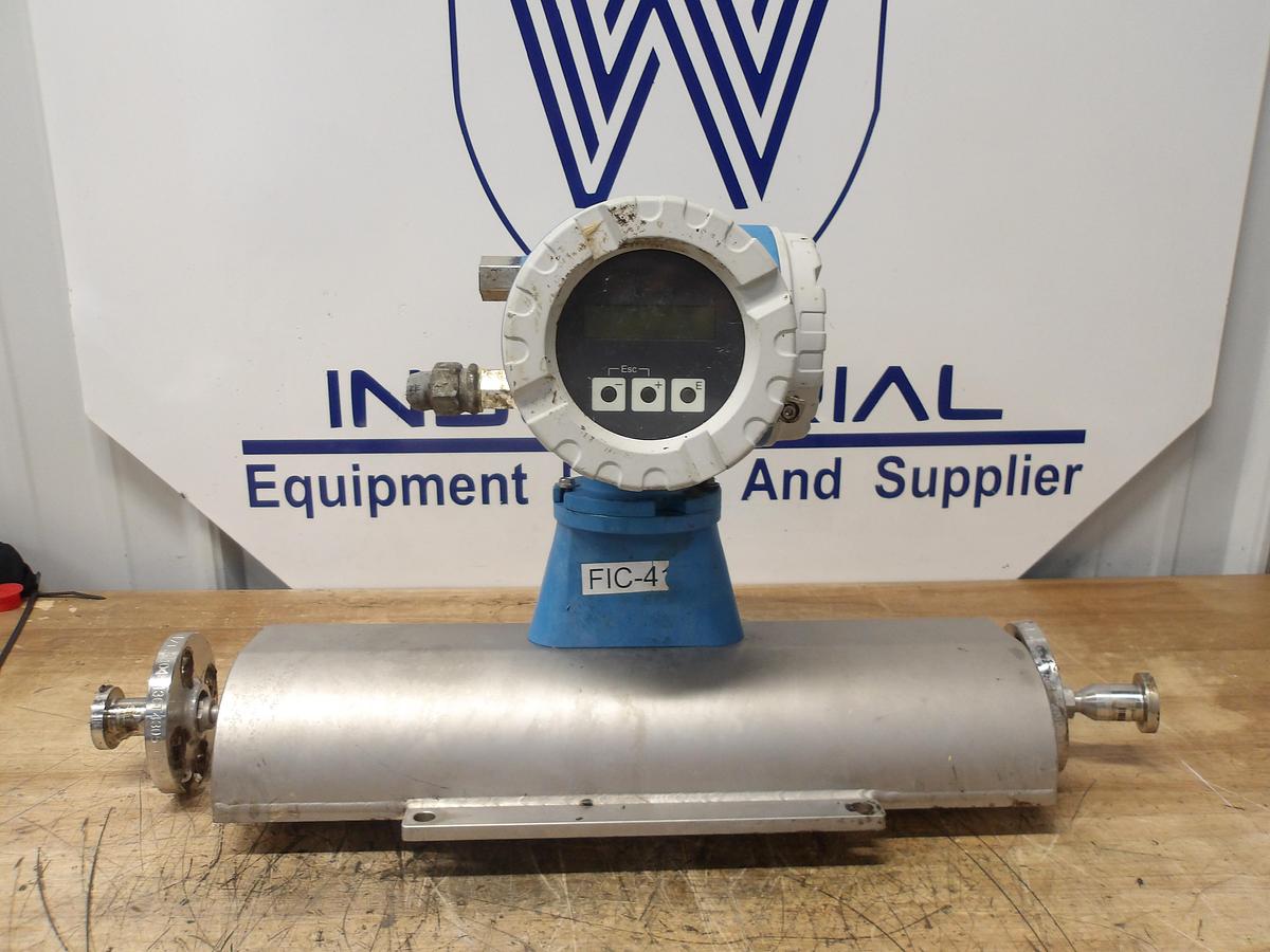 Used ENDRESS HAUSER 1/2" MASS FLOW TUBE 80A04-19W0/0