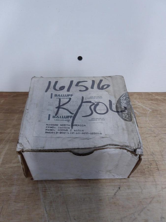 BALLUFF BNS LIMIT SWITCH EN50262, #416941G NIB