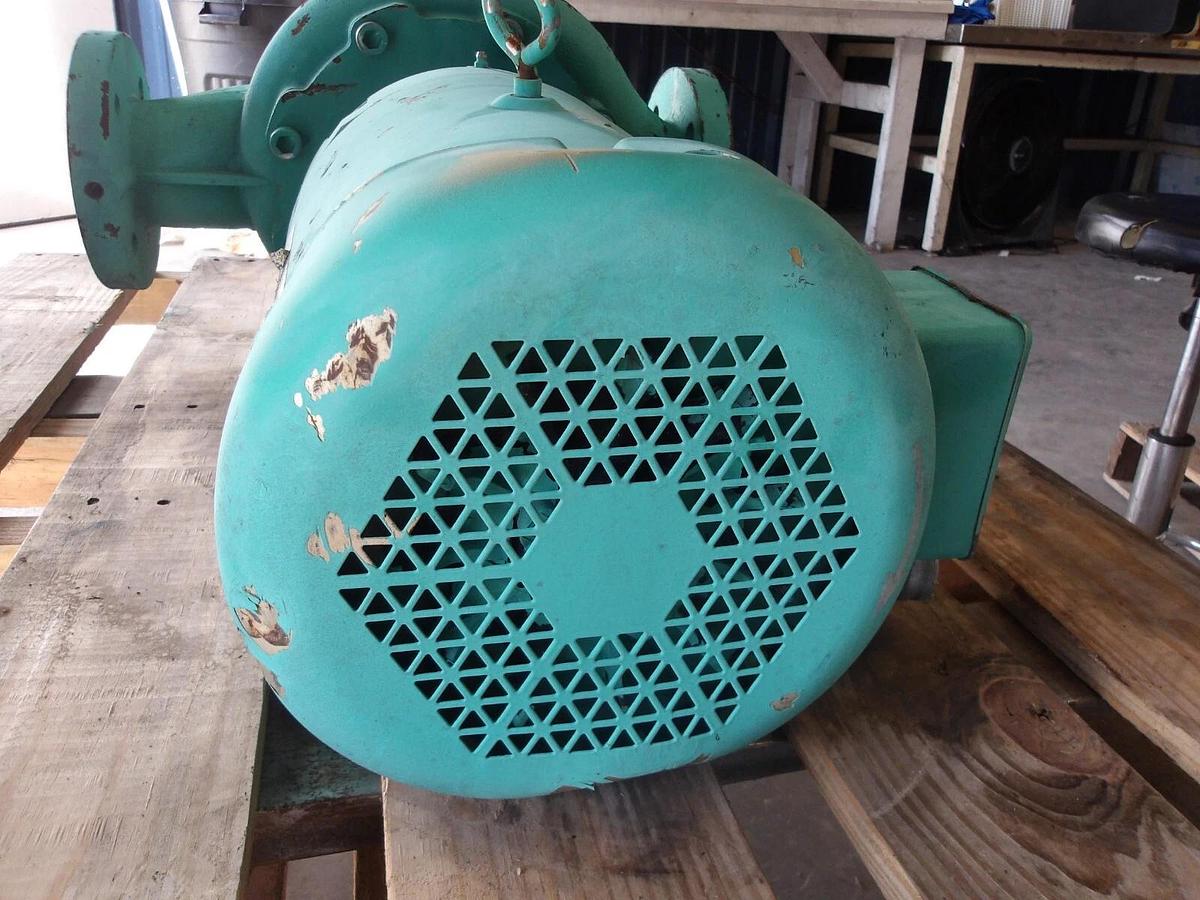 Used WILO 3" PUMP W/ 7.5 HP MOTOR, #1111045G NEW