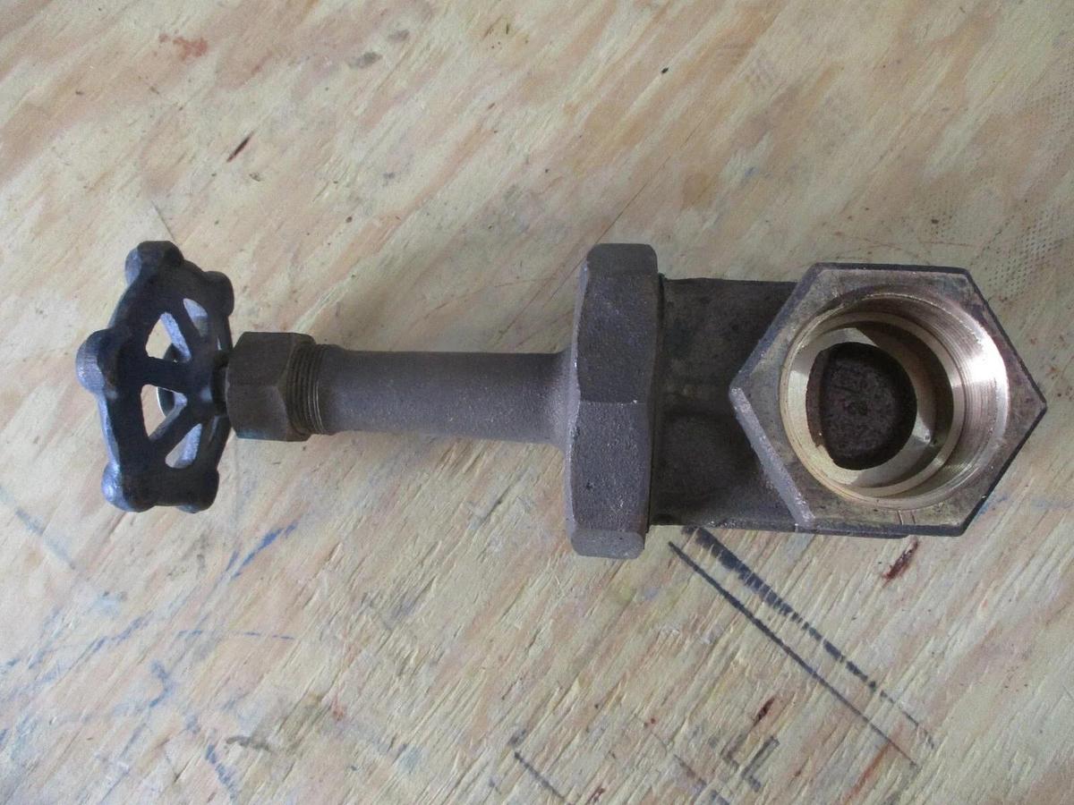 Used POWELL BRONZE 2" WHITE STAR GATE VALVE, #117213J NEW