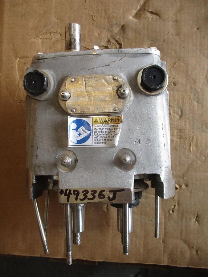Used WAUKESHA CHERRY-BURRELL 018/U2 A11 STAINLESS PUMP, #49336J PARTS ONLY