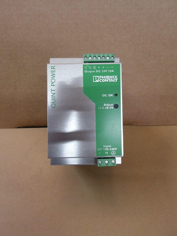 Used PHOENIX PS-100 CONTACT QUINT POWER SUPPLY, #419318G USED