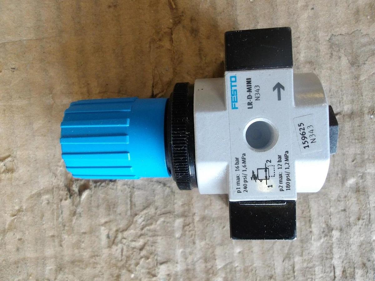 FESTO 1/4" PRESSURE REGULATOR, #8191000G NIB